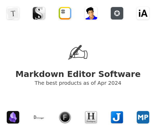 The best Markdown Editor products