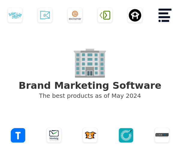 The best Brand Marketing products
