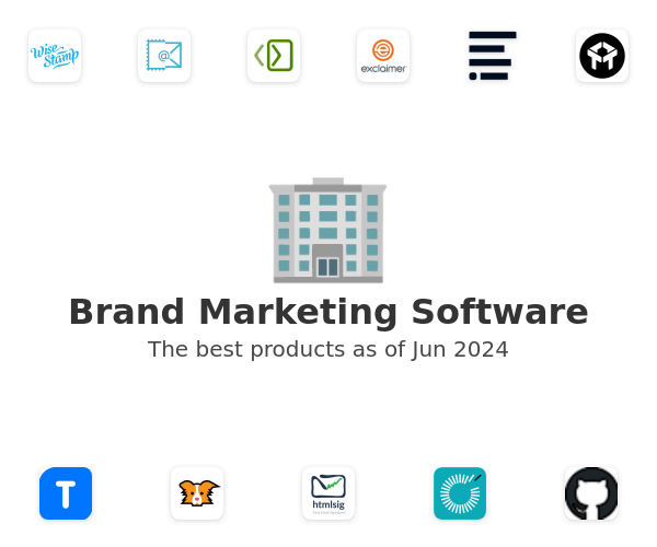 The best Brand Marketing products