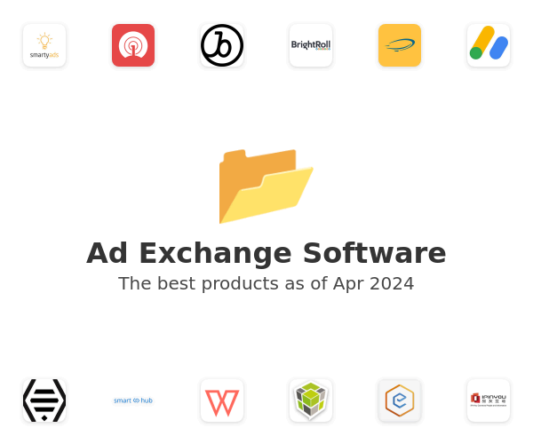 The best Ad Exchange products