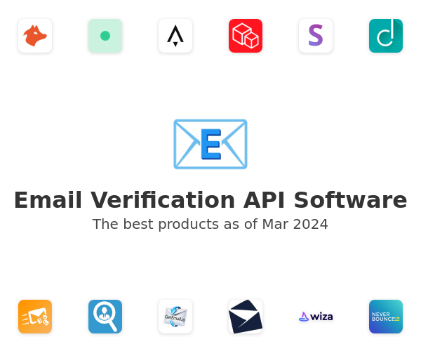 The best Email Verification API products