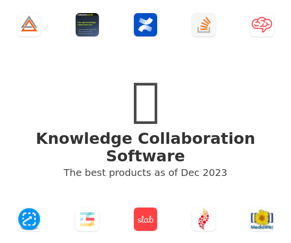 The best Knowledge Collaboration products