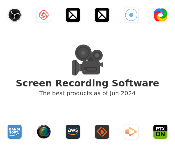 The best Screen Recording products