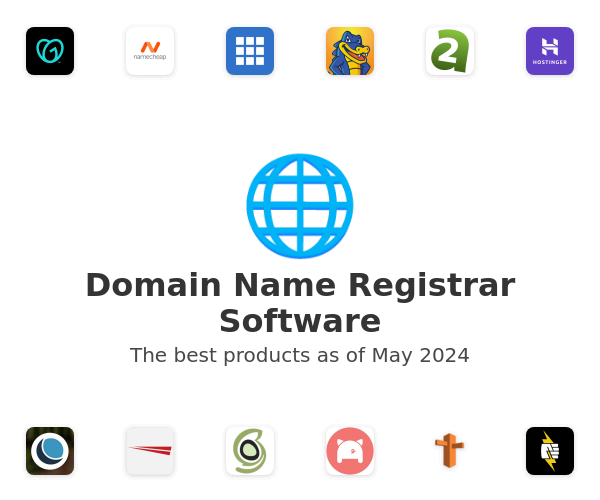 The best Domain Name Registrar products
