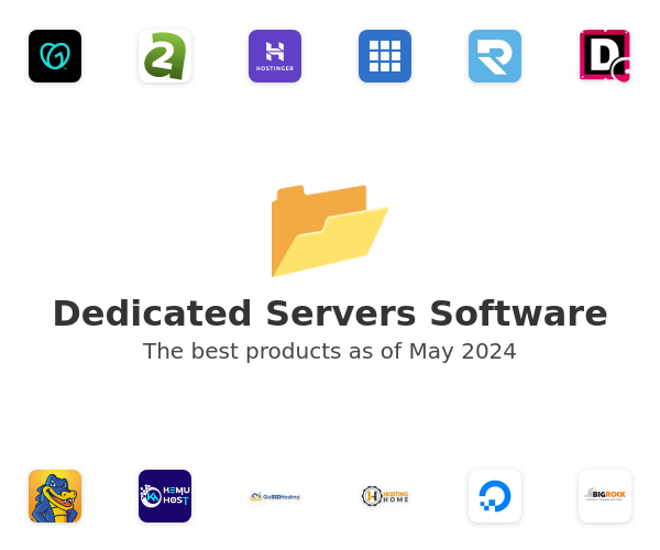The best Dedicated Servers products