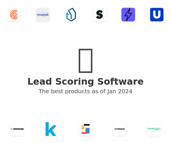 The best Lead Scoring products