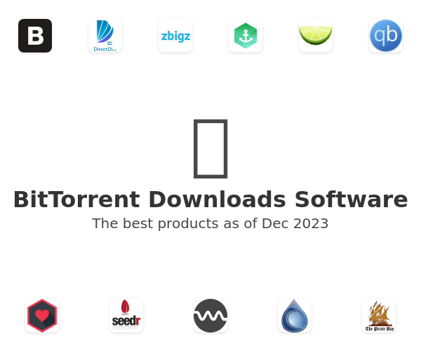 The best BitTorrent Downloads products