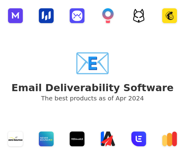 The best Email Deliverability products