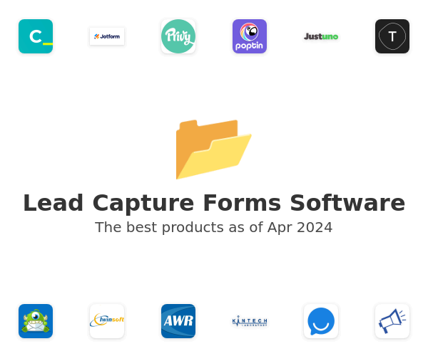 The best Lead Capture Forms products