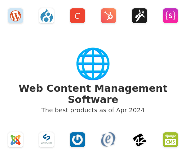 The best Web Content Management products