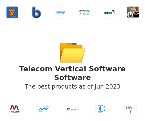 The best Telecom Vertical Software products