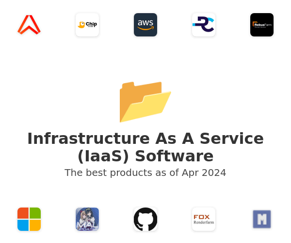 The best Infrastructure As A Service (IaaS) products