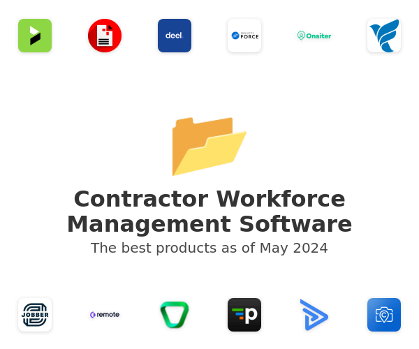 The best Contractor Workforce Management products