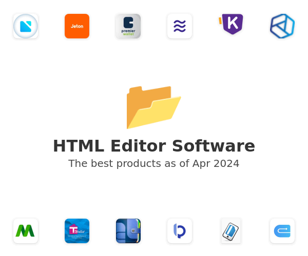 The best HTML Editor products