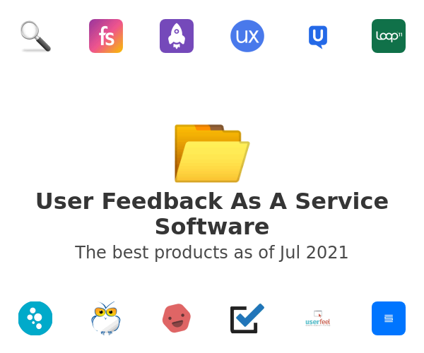 The best User Feedback As A Service products