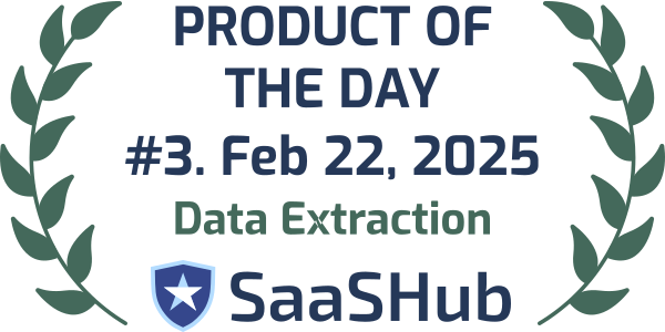 ParseHub trophy