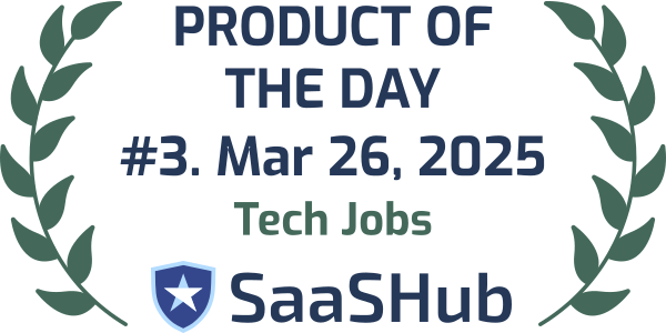 Startup Jobs trophy