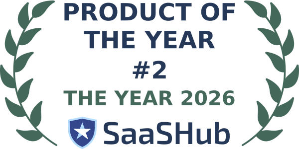 SaaSHub trophy