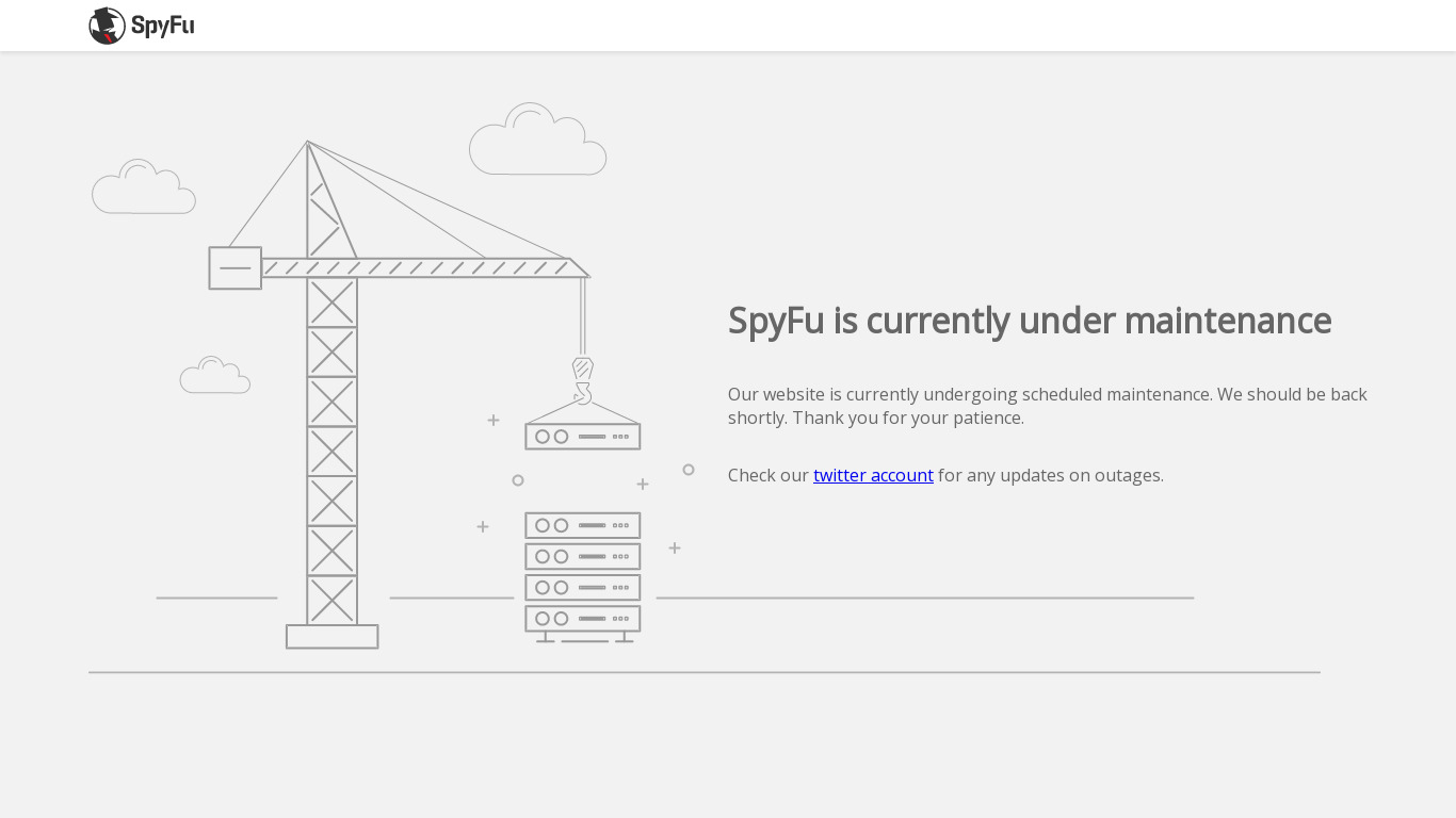 SpyFu Landing page