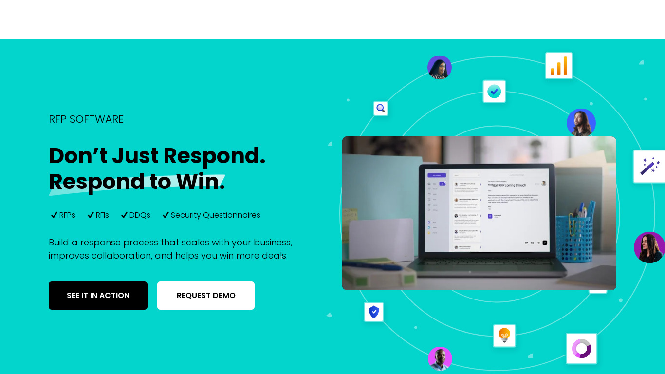 Loopio Landing page