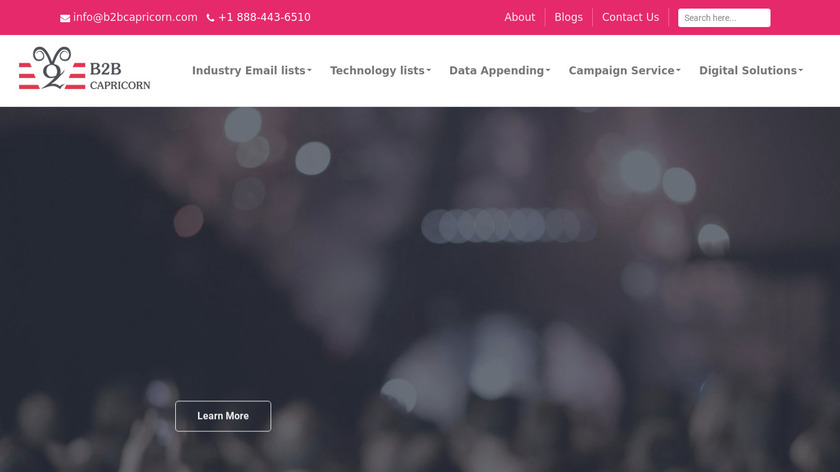 B2B Capricorn Landing Page