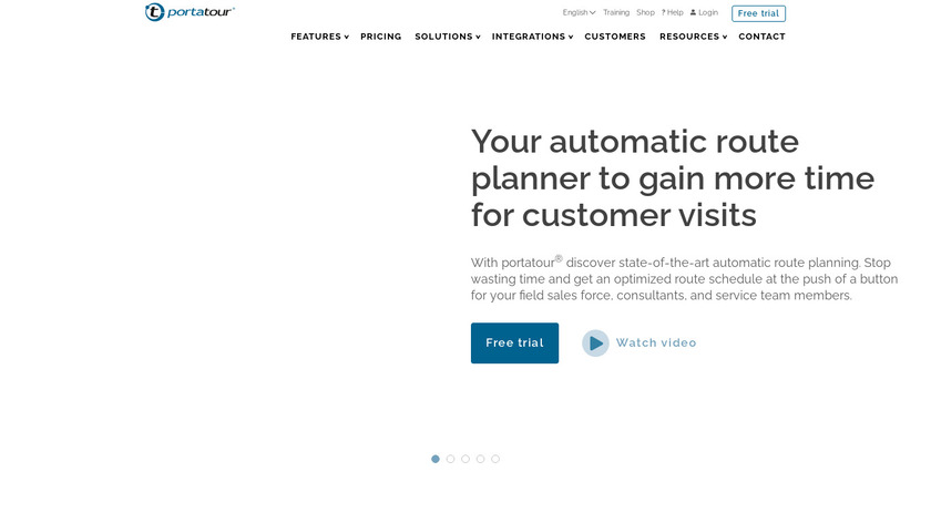 portatour Landing Page