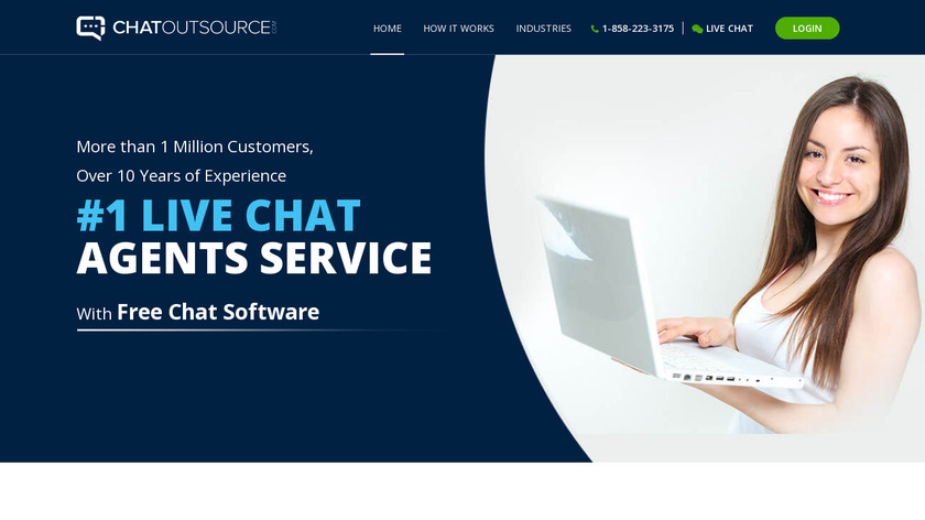 ChatOutsource Landing Page