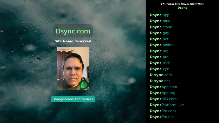 DSYNC Landing Page