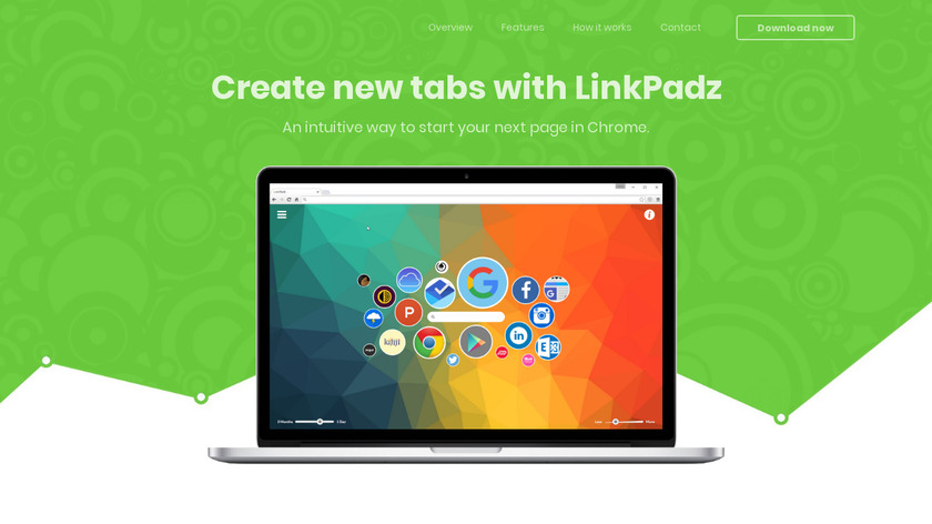 LinkPadz Landing Page