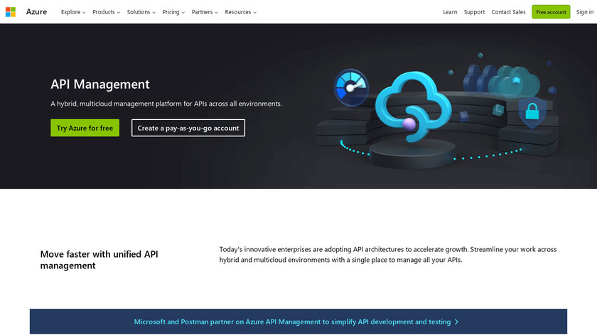 Azure API Management Landing Page
