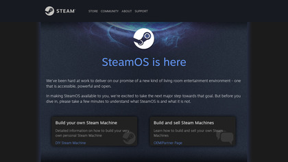 SteamOS screenshot