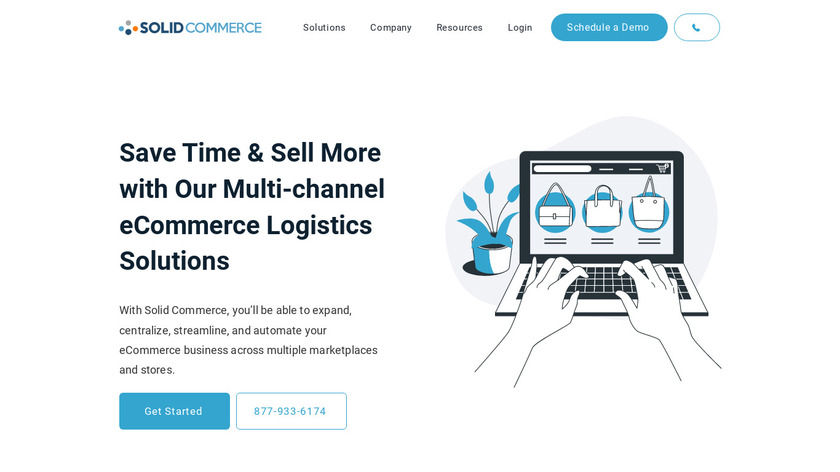 Solid Commerce Landing Page