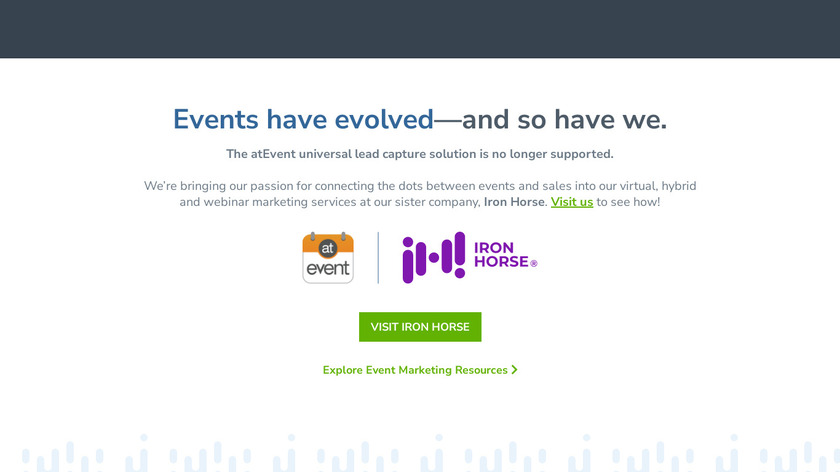 atEvent Landing Page