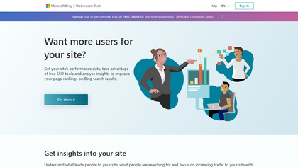 Bing Webmaster Tools image