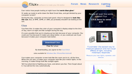 f.lux screenshot