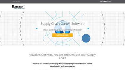 LLamasoft Supply Chain Guru image