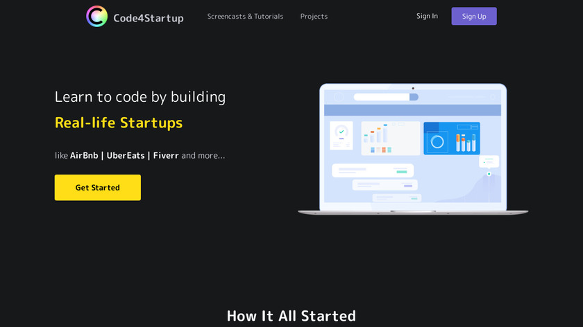 Code4Startup Landing Page