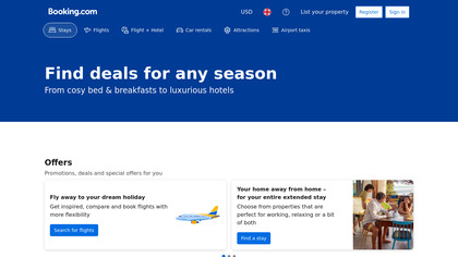 Booking.com screenshot