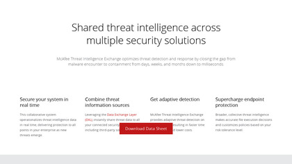 McAfee Threat Intelligence Exchange image