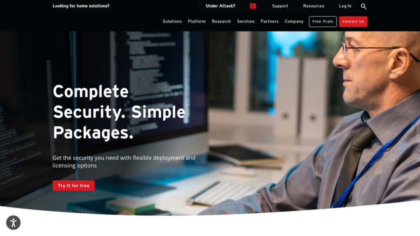 Trend Micro Endpoint Security Landing Page