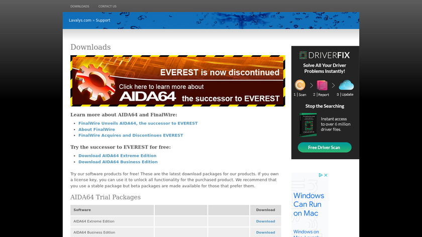 EVEREST Landing Page