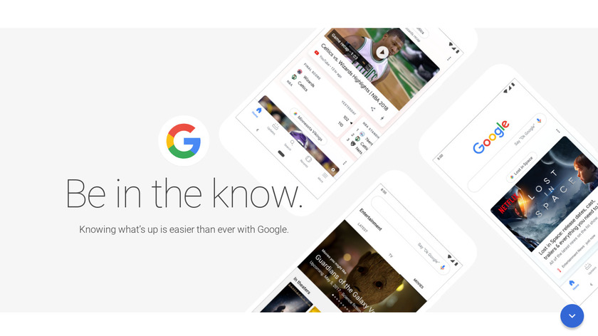 Google Now Landing Page