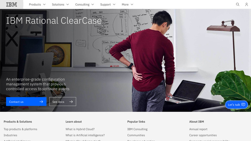 Rational ClearCase Landing Page