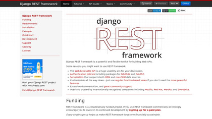 Django REST framework image