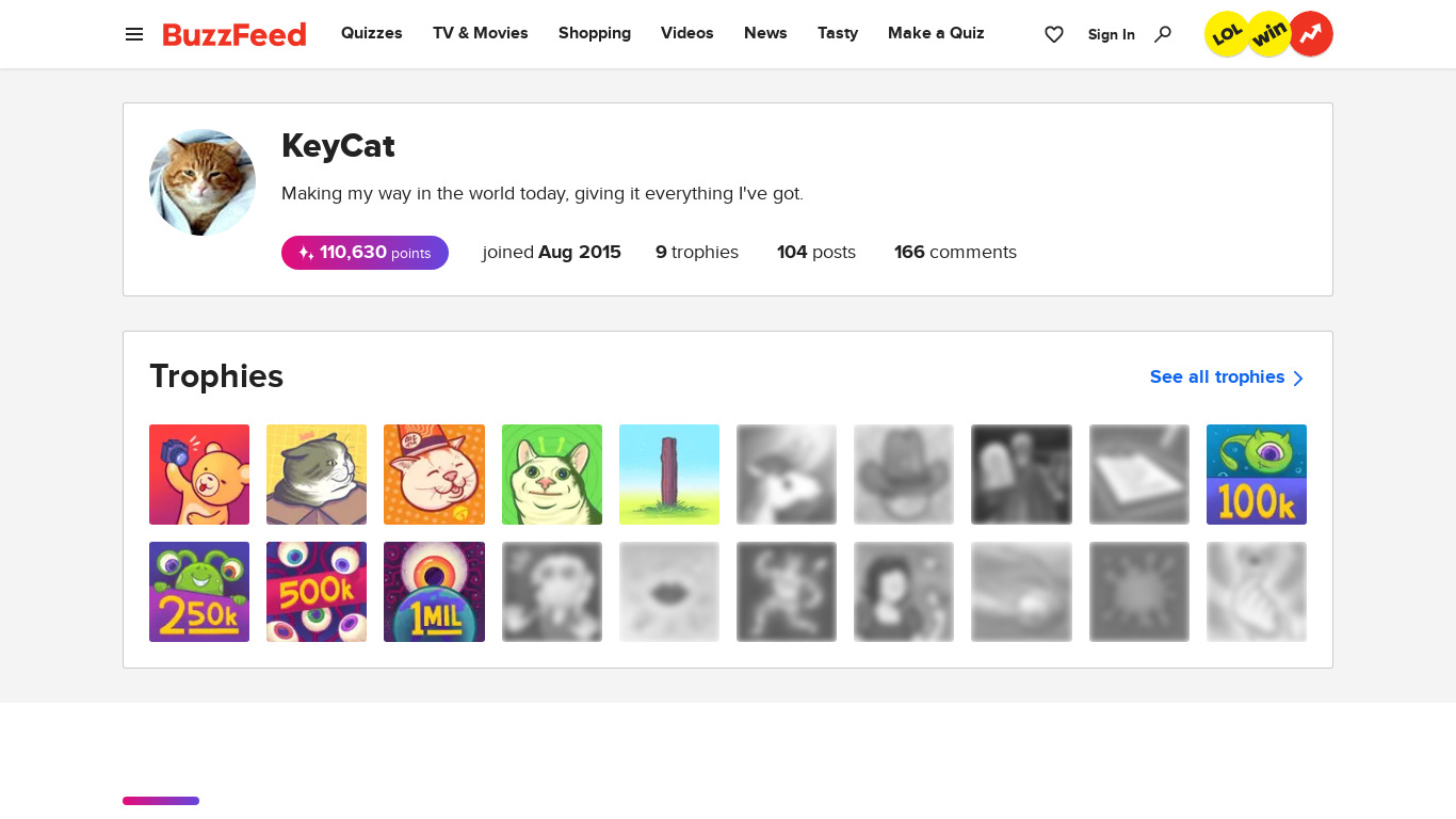 KeyCat Landing page