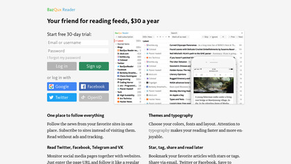 BazQux Reader image