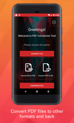 RoxyApps PDF Conversion Tool Android image