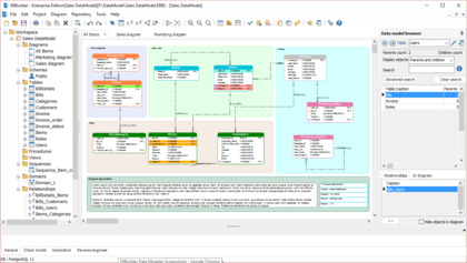 ERBuilder screenshot