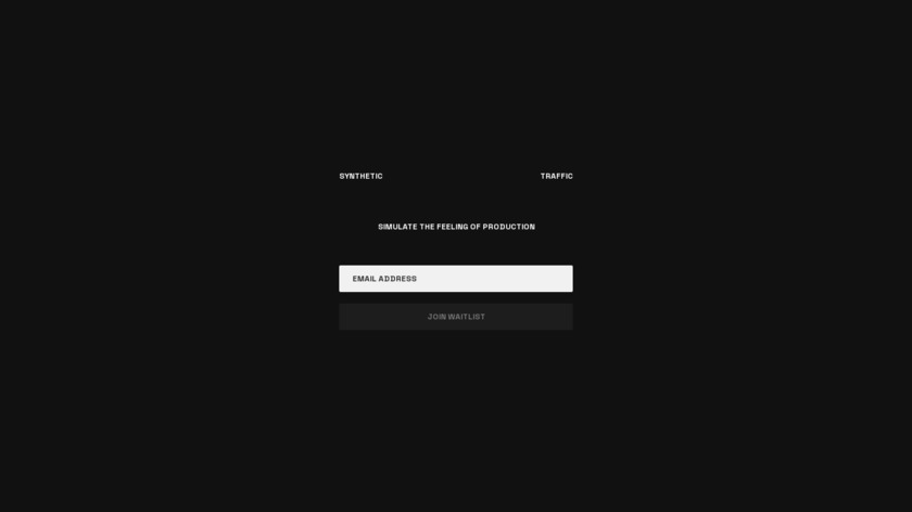 SynTraffic Landing Page