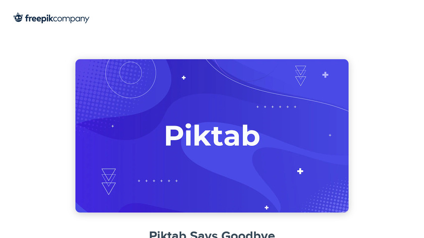Piktab Landing Page
